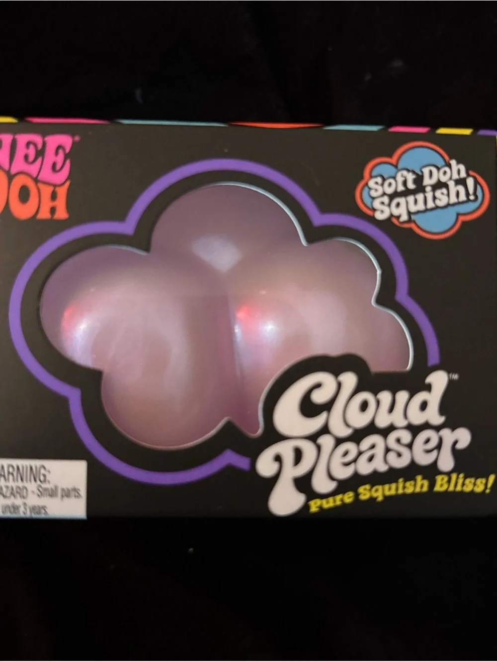 Cloud Pleaser Soft Squish - Iridescent Lavender Cloud